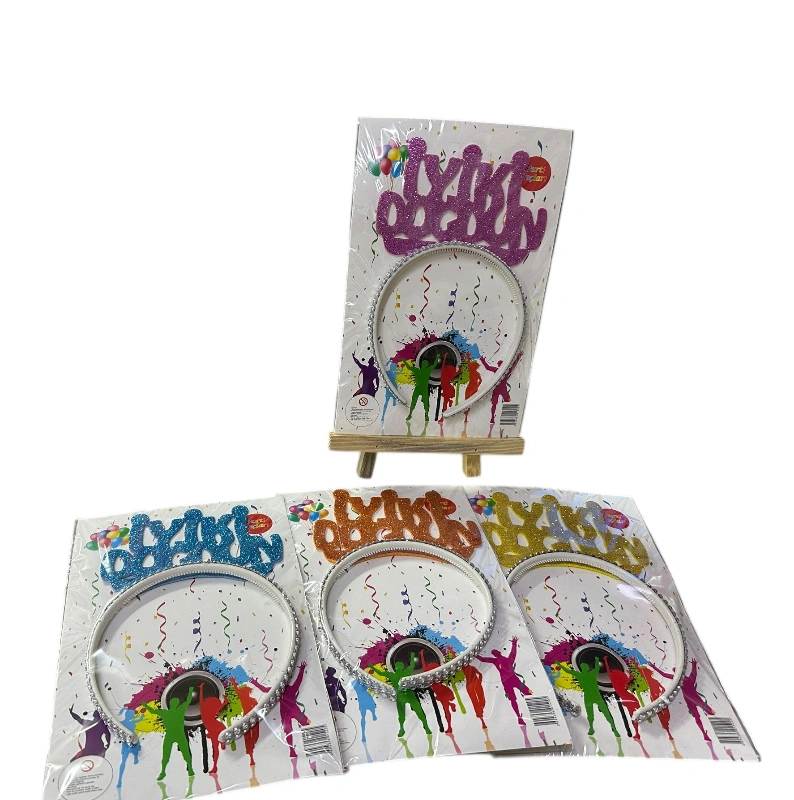 Adet: 12,5₺ / Doğum Günü Taç Modeli / 40lı Paket