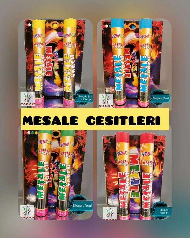 / MEŞALE RENKLERİ / PAKET 10LU