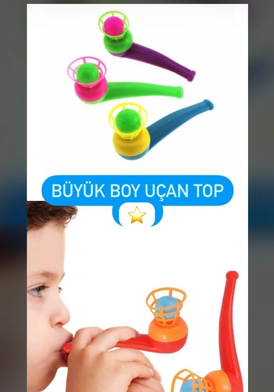 Saksafon Uçan Top /50li Paket