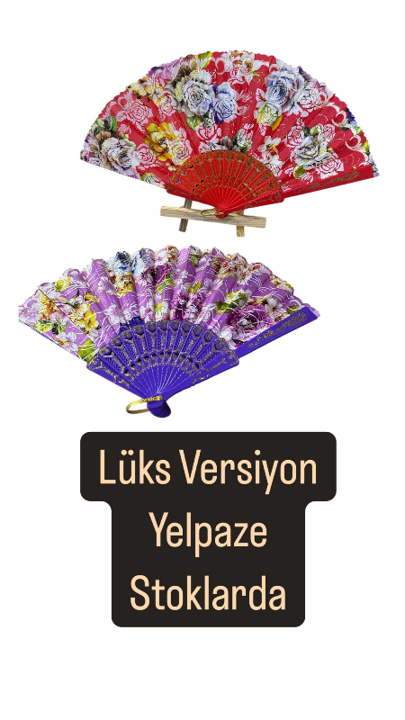 Adet: 30 ₺ / LÜKS MODEL Yelpaze Trend Ürün / 12li Paket