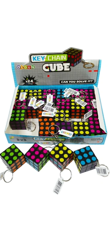 Lüks Zeka Küpü Anahtarlık/ 24lü Stant
