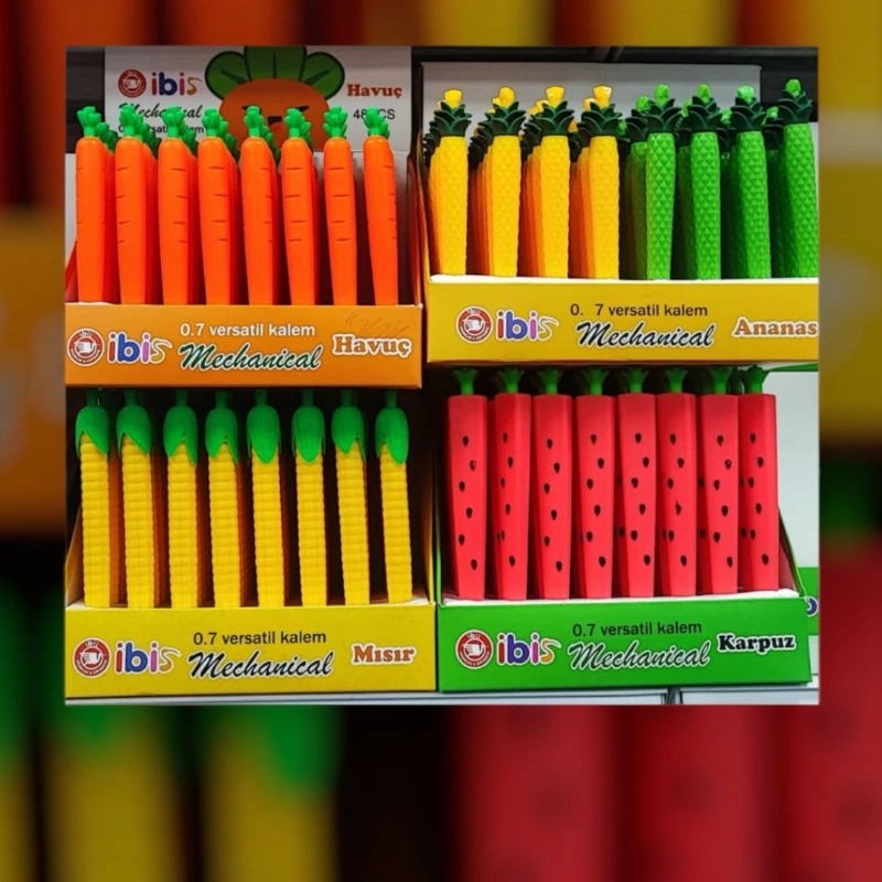 Adet: 10,5 ₺ / Kaktür, Mısır, Ananas  Versatil  / Stant 48li