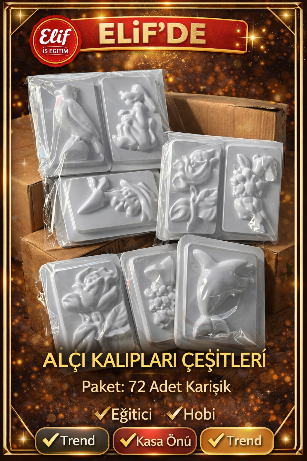 ALÇI KABI ÇEŞITLERI / 72li Paket