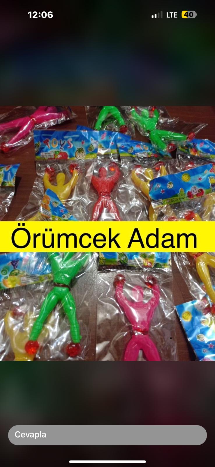 CAMDA TAKLA ATAN SPİDERMAN  (PAKET 100LÜ)