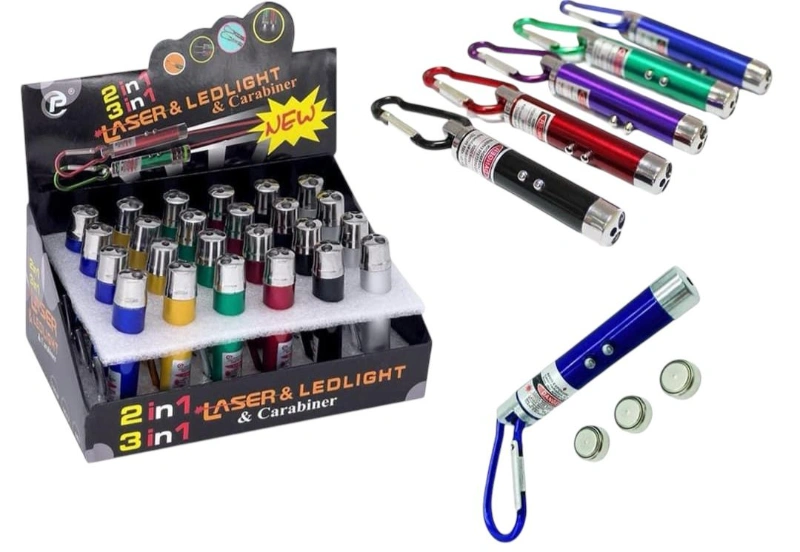 3 Fonksiyonlu Lazer / 24lü Stant