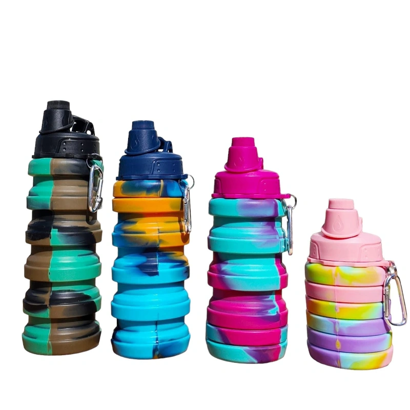 Katlanır Silikon Matara  Trend Ürün