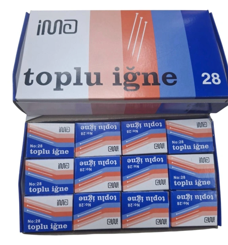 Adet: 6,25 ₺ /  Toplu İğne   / 24lü  Paket