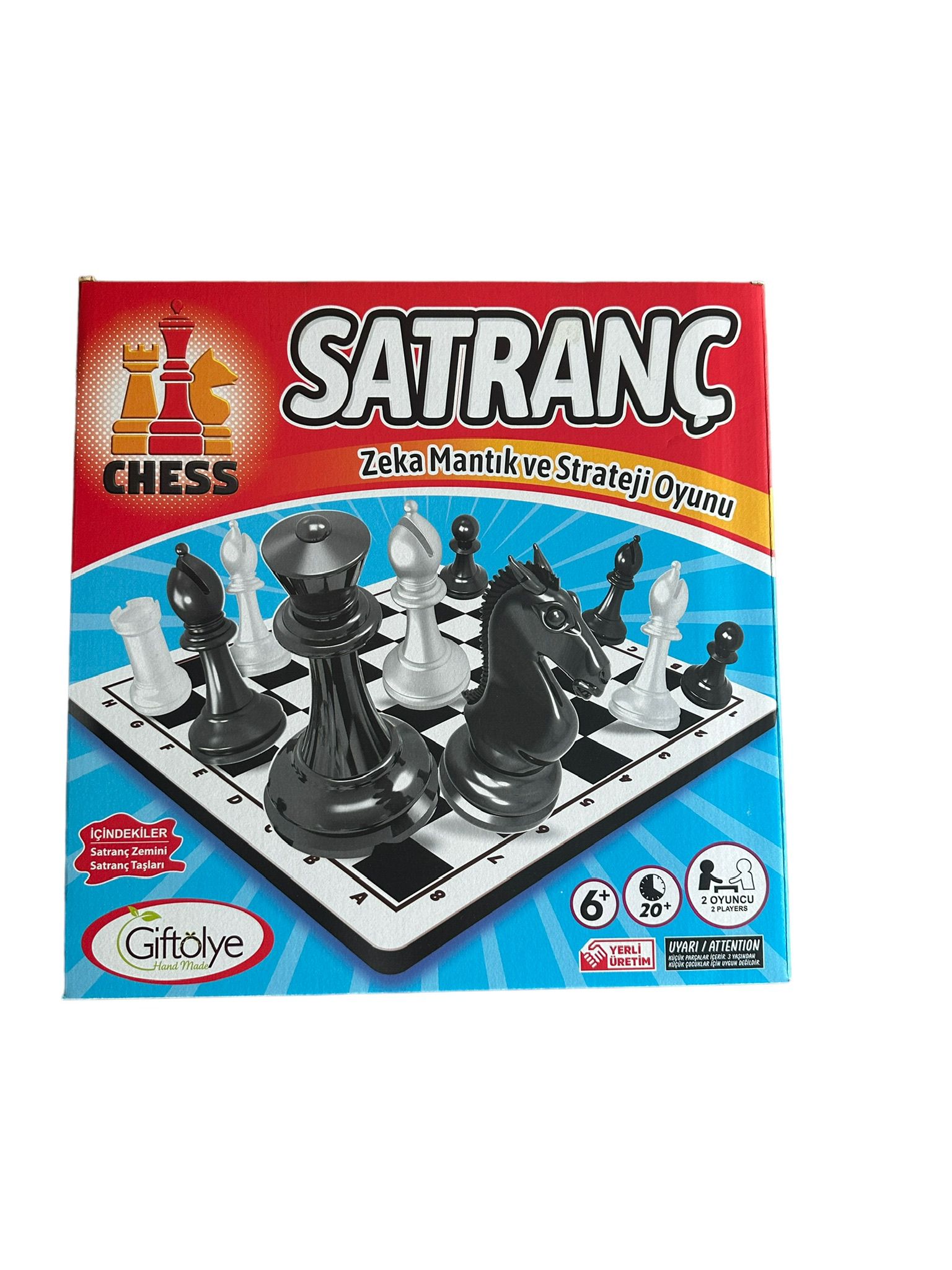 ANSTOYS AHŞAP SATRANÇ OYUNU