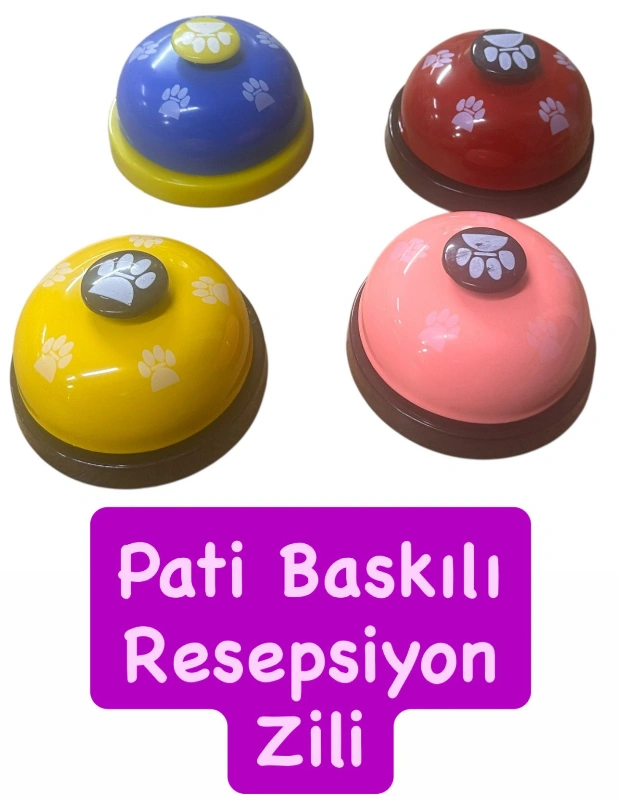 PATİ BASKILI OYUN ZİLİ / 12Lİ PAKET