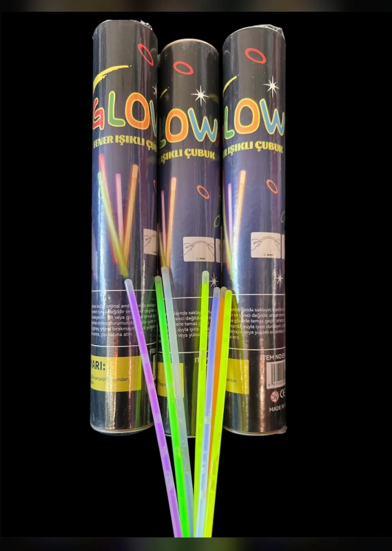 Fosforlu Bileklik Glowing / 50li Paket