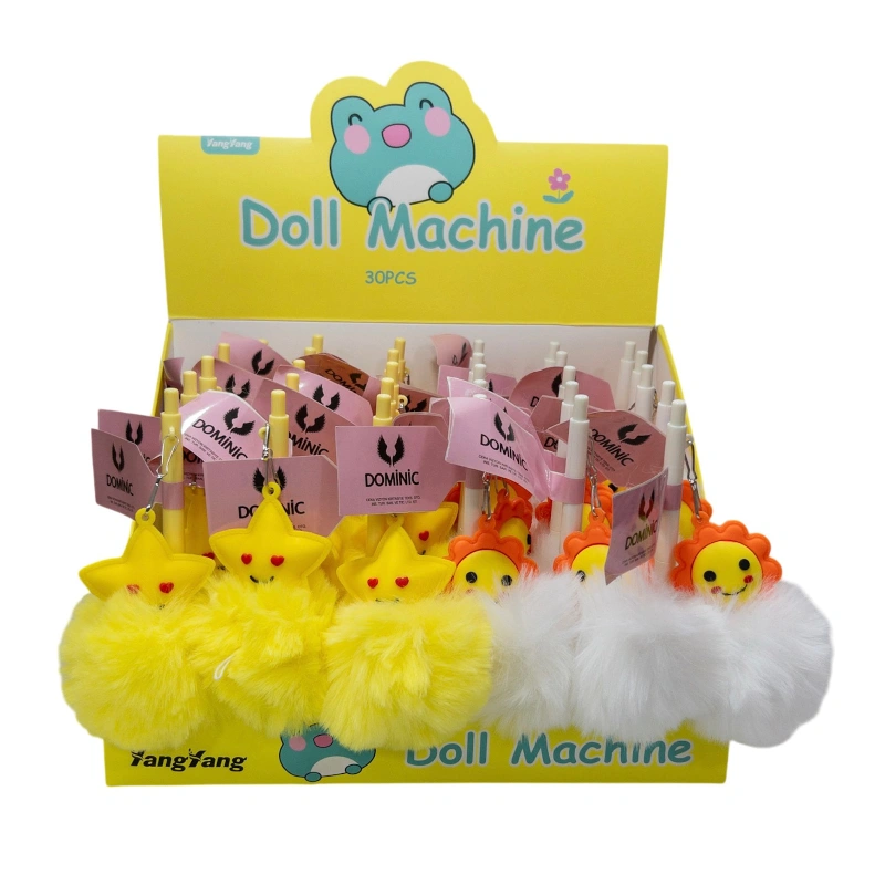 Doll Machine Peluşlu Lüks Versatil Kalem / 30lu Set
