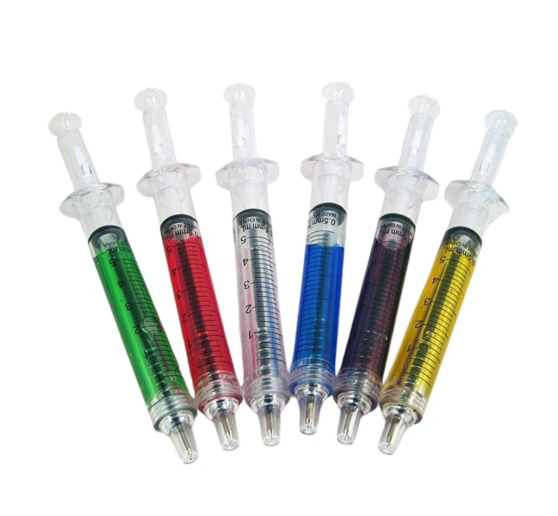 Şırınga Model Neon Renkler Versatil / 48li Paket