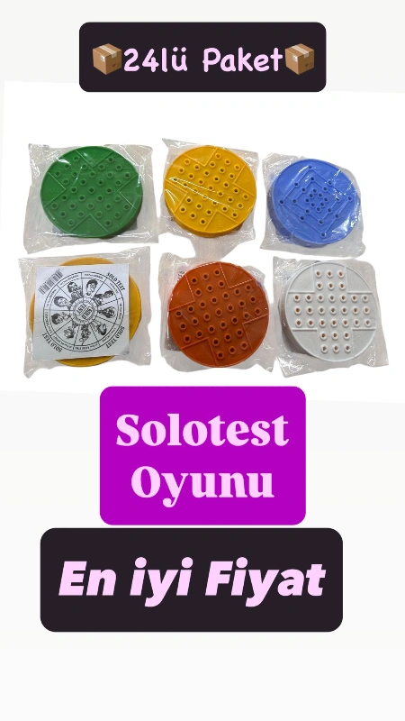 Hediyelik Solotest Poşetli Vers. / paket 24lü