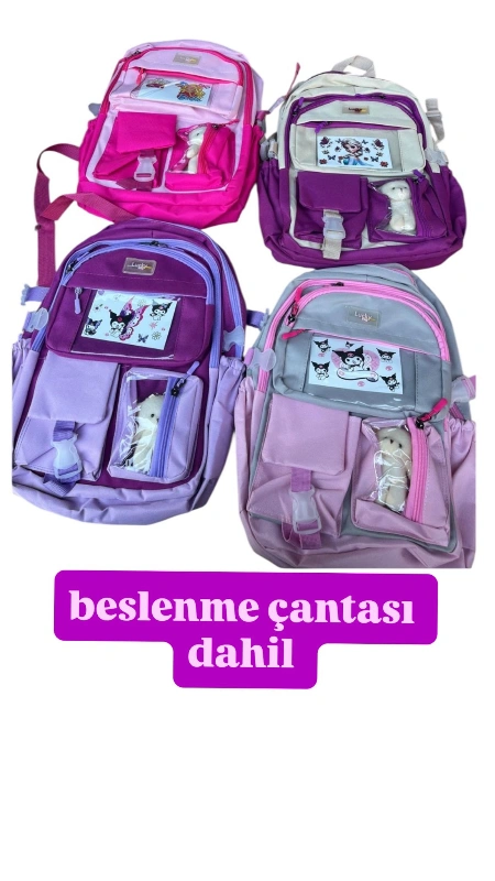 KUROMİ - KORE MODEL BESLENME DAHİL ÇANTA