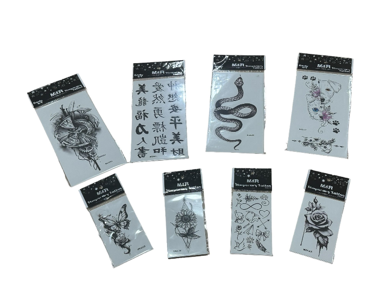 Geçici Dövme Standart ve Büyük Boy