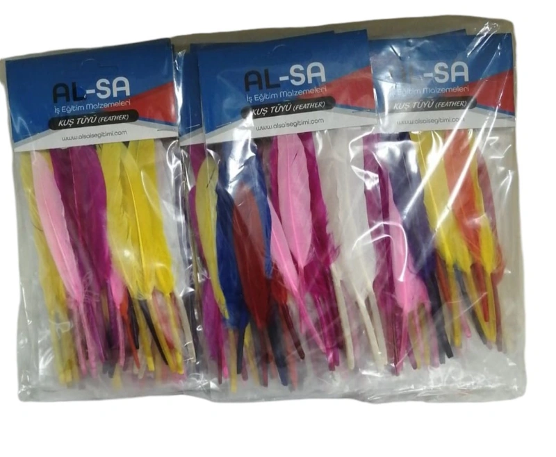 Renkli Tüy / 24lü Paket