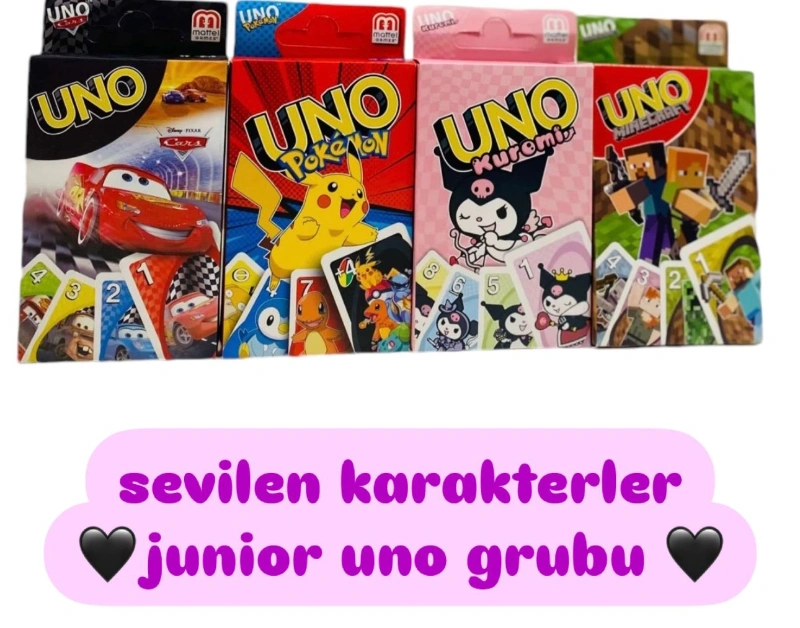 Karakterli Karışık Uno Jun. / 24lü Paket