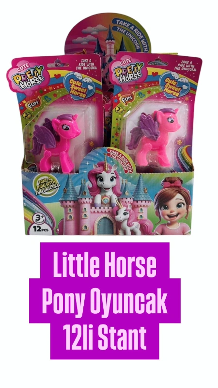 Little Horse Oyuncak PONY / 12Lİ Stant
