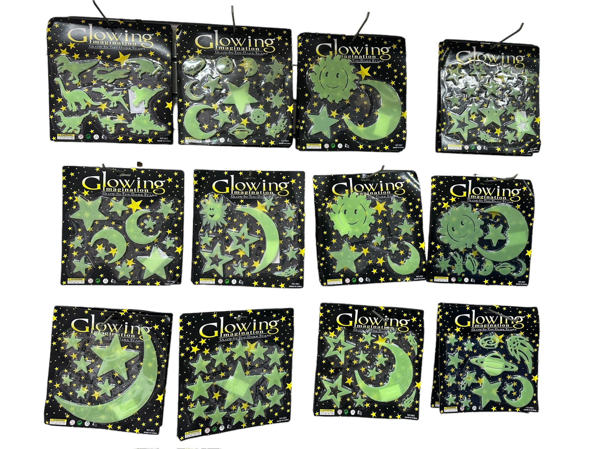 FOSFORLU DUVAR YILDIZLARI