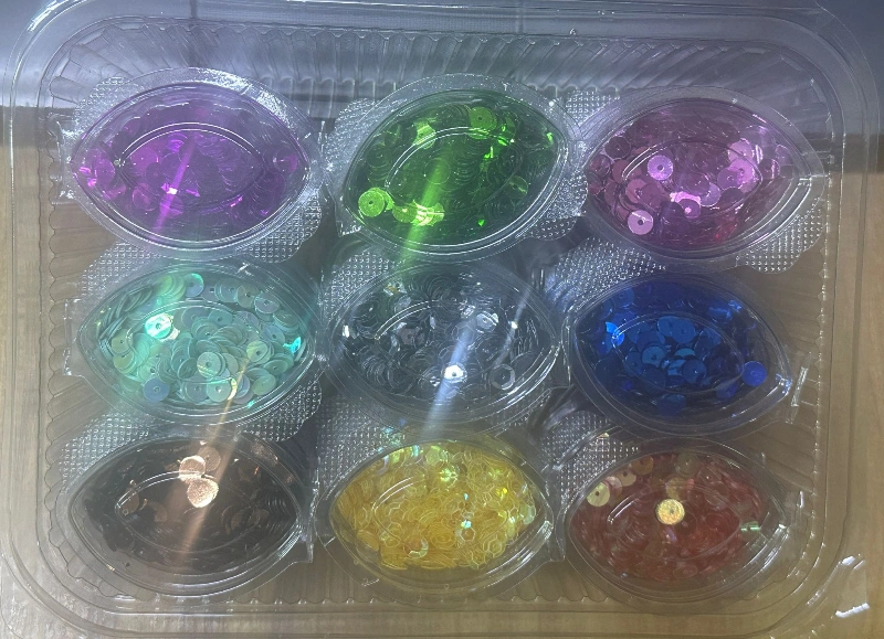 Karışık Renk Yuvarlak Etkinlik Pulu / 45li Paket