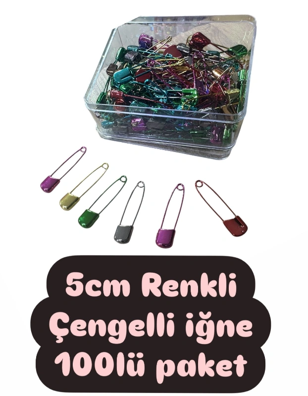 5CM ÇENGELLİ İĞNE / 100LÜ PAKET