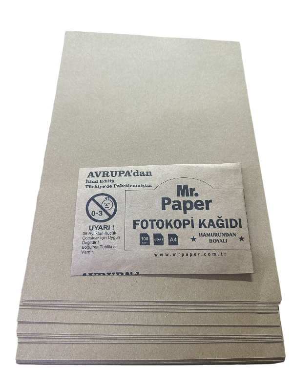 Kraft Kağıdı A4 100lü Paket