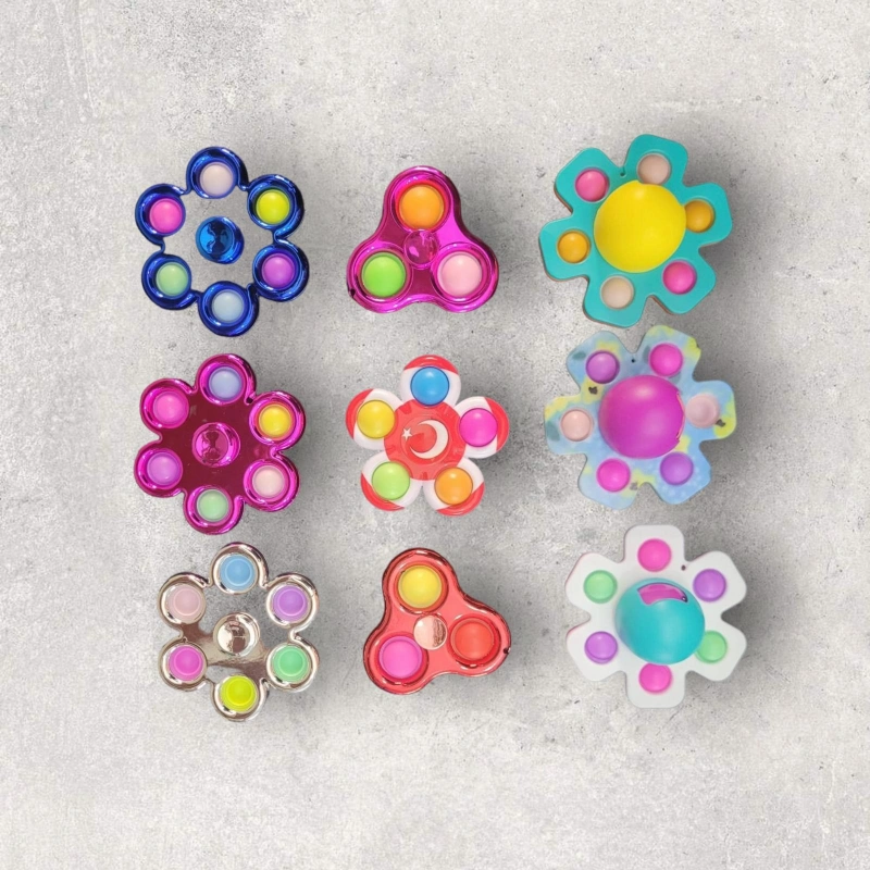 Yeni Nesil İthal Stres Çarkı Popit / 36lı Karma Paket