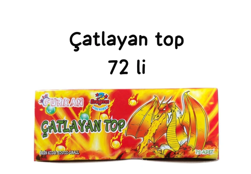 Çatlayan Top /  72li Paket
