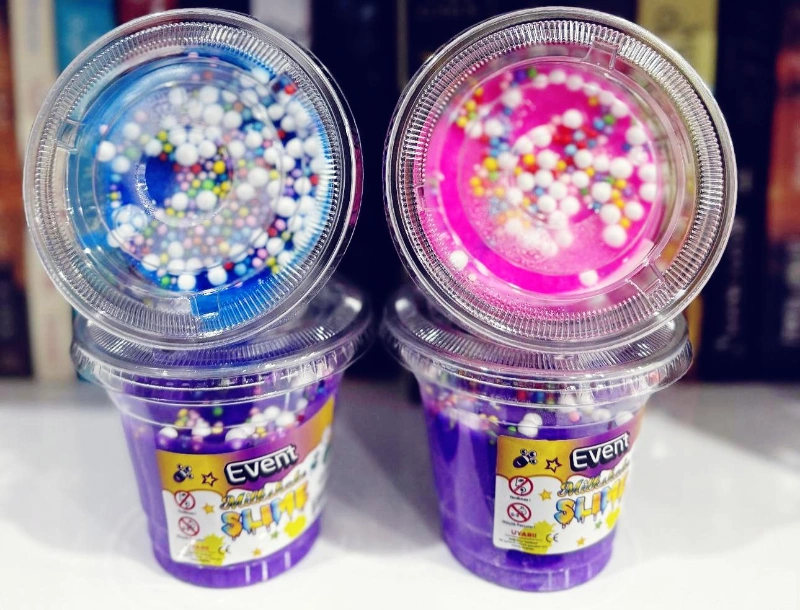 Adet: 20 ₺ / Bardak Model Köpüklü Lüks Slime / Paket 12li