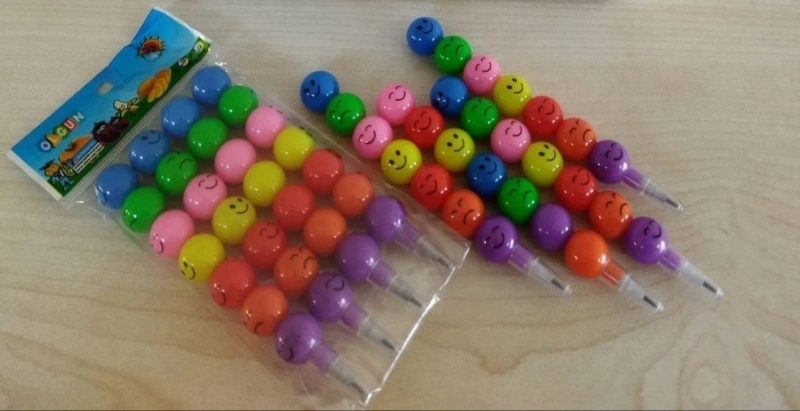 Boncuk Emojili Hediyelik Yumurtlayan Kalem /  48li paket