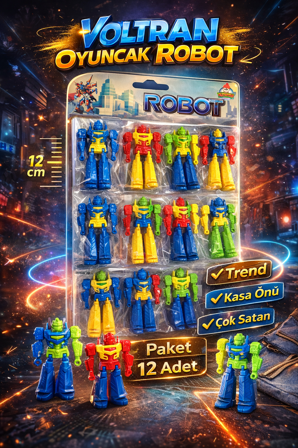 VOLTRAN ROBOT / 12li Paket