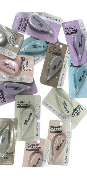 Pastel Renk Şerit Daksil / 24lü paket