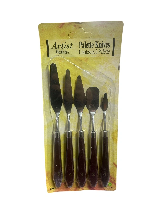 Metal Spatula Seti / 12li Paket