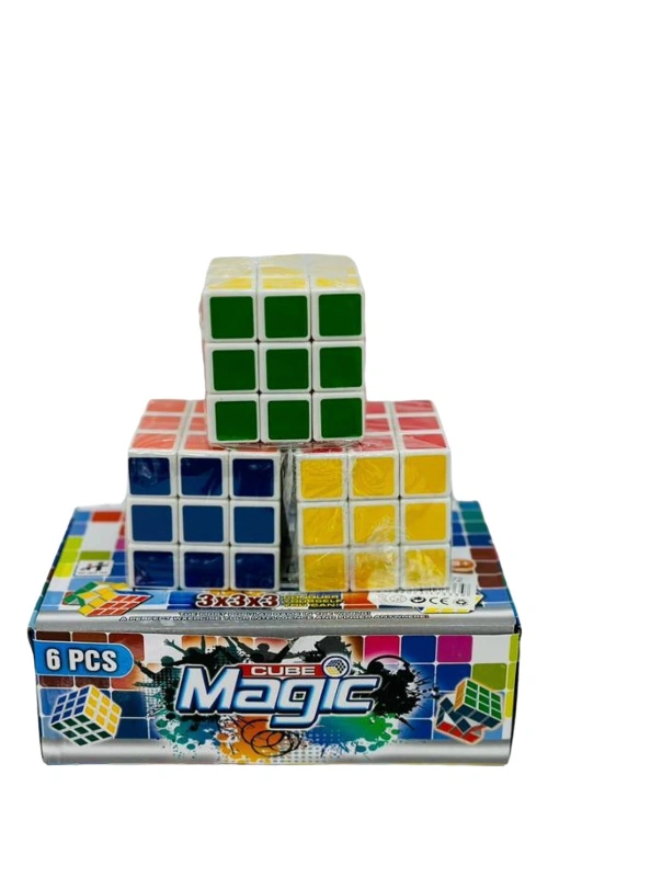 3x3 Kaliteli Zeka Küpü / 6lı Paket