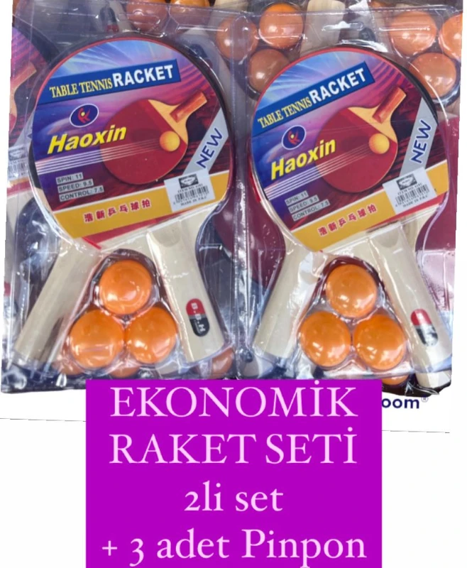 Raket Seti + 3 Toplu Set