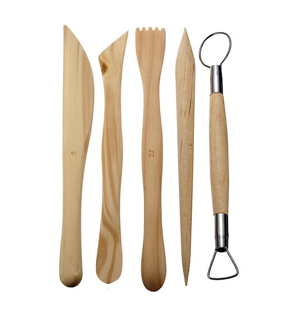 Ebeşuar Ahşap Modelaj Seti / 24lü paket