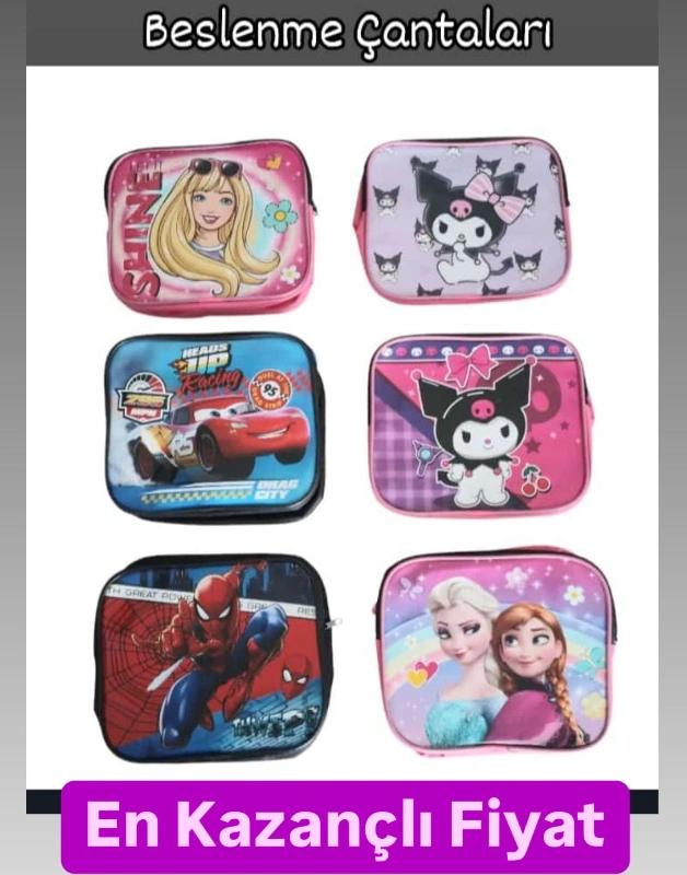 BESLENME ÇANTASI SEVİLEN KARAKTERLER