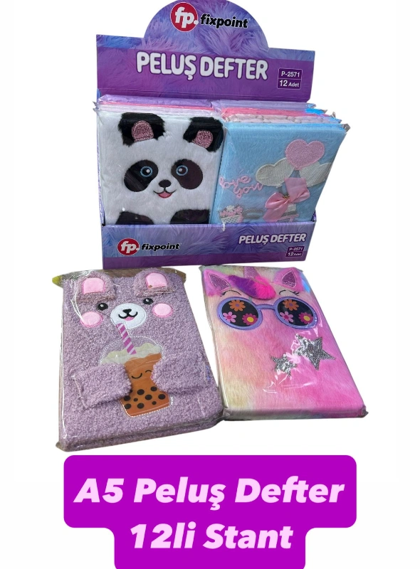 Adet: 135  / FİXPOİNT Peluş Hatıra İthal /paket 12li