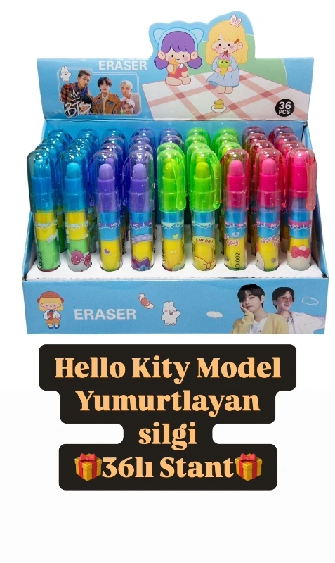 Yumurtlayan Silgi / 36lı Stant