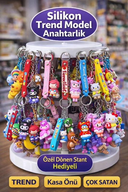 300LÜ STANT ANAHTARLIK / STANT HEDİYELİK