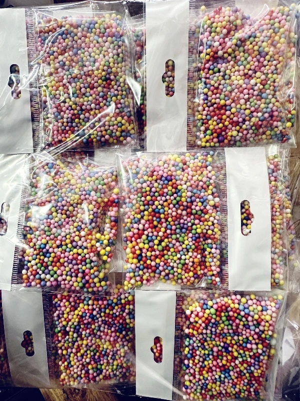 Adet 17,50₺ : / Renkli Slime Köpükleri / 24lü Paket