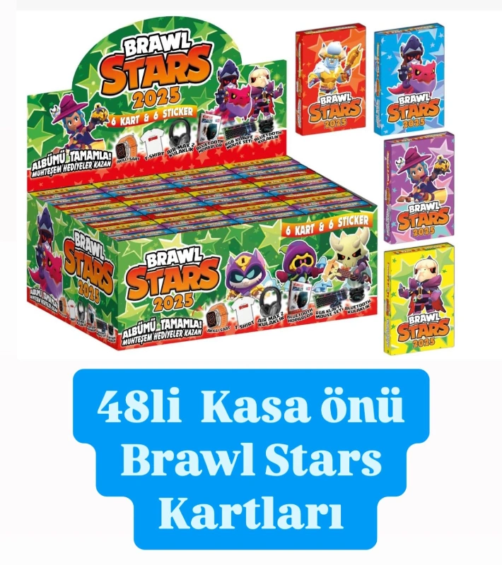 Brawl Stars Oyun Kart / 48li Stant