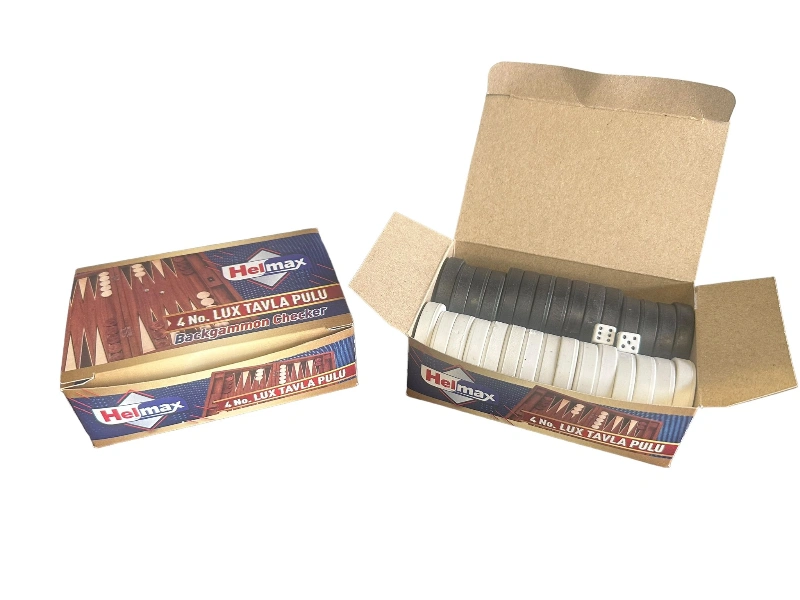 4 No Lüx Tavla Pulu Seti