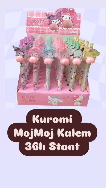 Kuromi Moj Moj Kalem / 36lı Stant