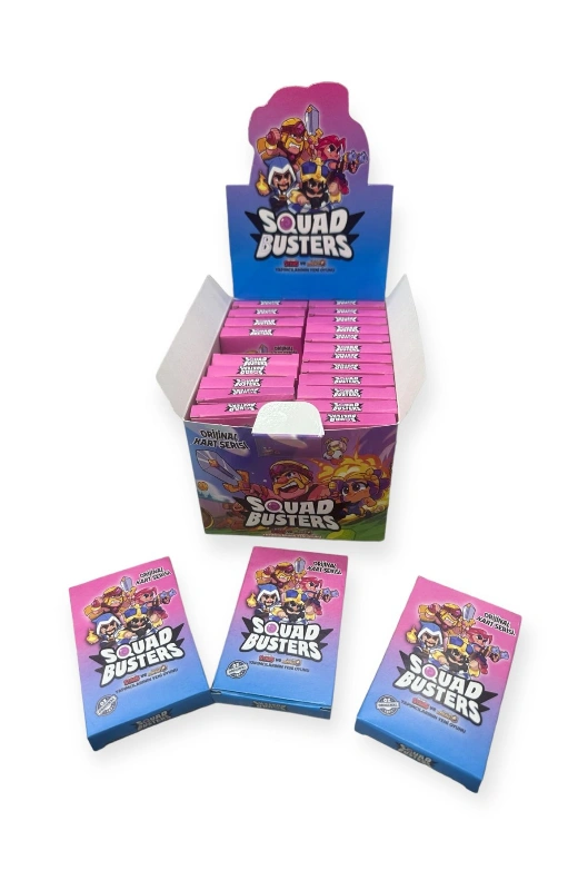 Yeni Model Trend Squad Busters Kart 24lü paket