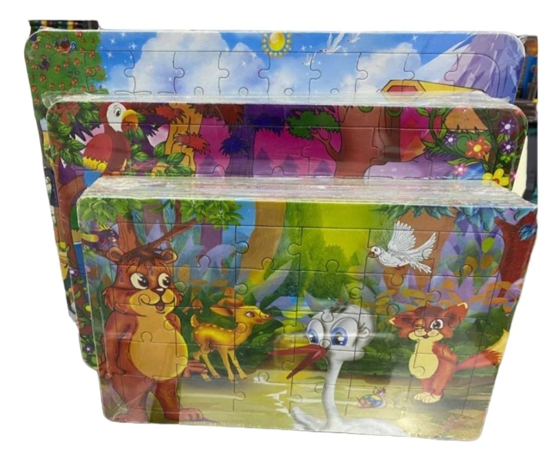 Karton Eko Puzzle / Küçük 12,5₺-Orta 15₺-Büyük 19₺