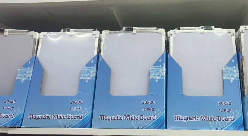 20x30 İthal Mıknatıslı Kalem Hediyeli Yazı Tahtası / 12li stant