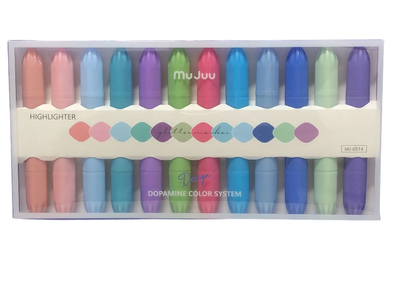 Mojuu 12 Renk Lüks Fosforlu Çift Taraflı Lüks Fosforlu