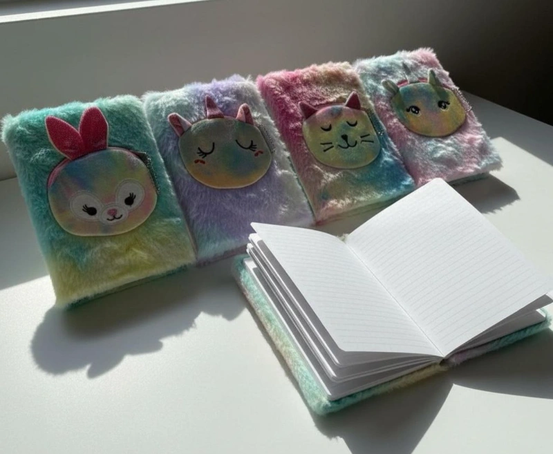 CÜZDANLI PELUŞ DEFTER / 12Lİ PAKET