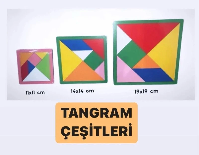 TANGRAM MODELLERİ  /Küçük 22 ₺ Orta 32₺ Büyük 39₺
